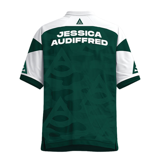 Jessica Audiffred Green Soccer Jersey